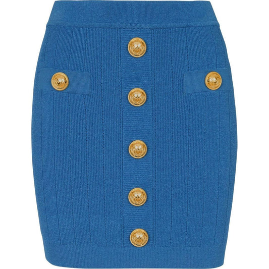 Balmain Skirts Blue