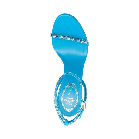 RENE' CAOVILLA Sandals Blue Sandals Rene' Caovilla Light Sea Green