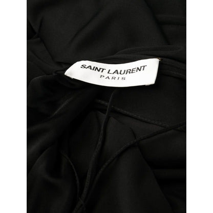 Saint Laurent draped sleeveless jersey dress Dresses
