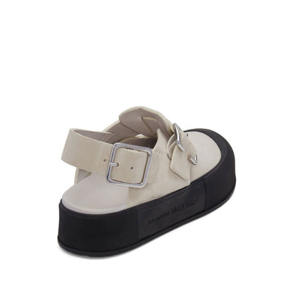 Alexander McQueen Leather clogs