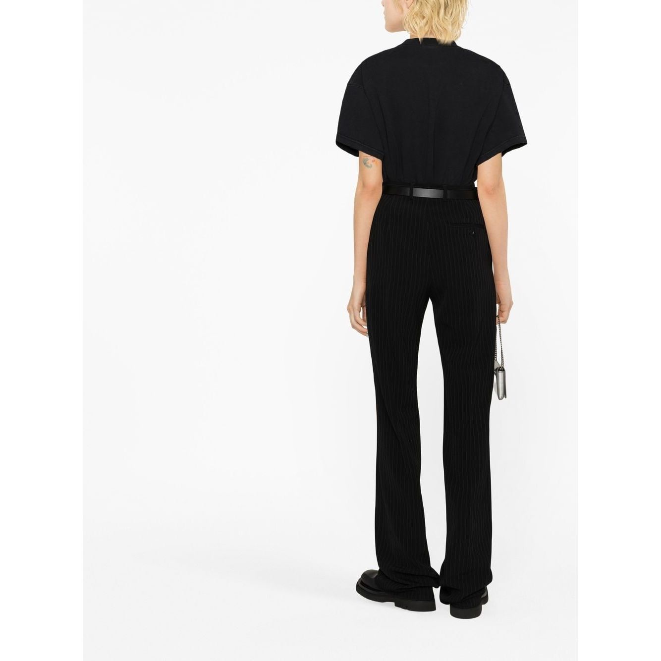 Balenciaga pinstripe straight-leg trousers Trousers