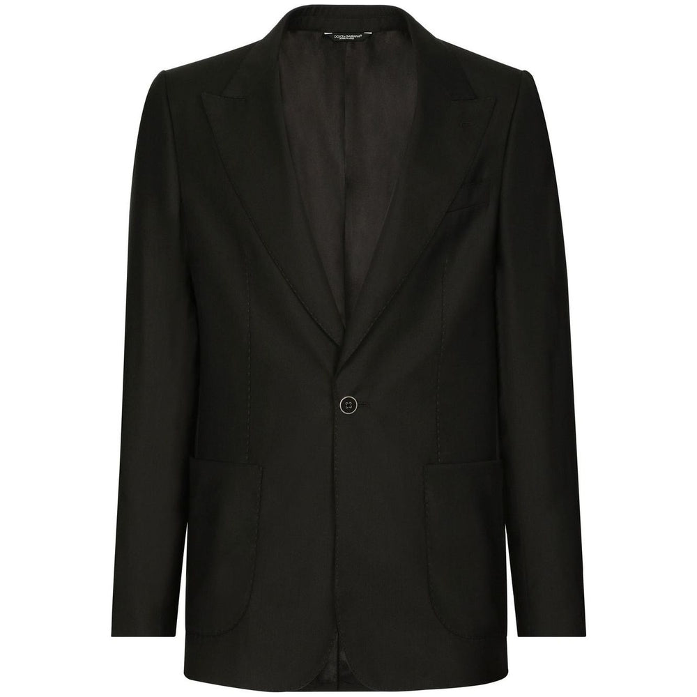 Dolce & Gabbana Single-breasted blazer G2QH0TFU3MBN0000