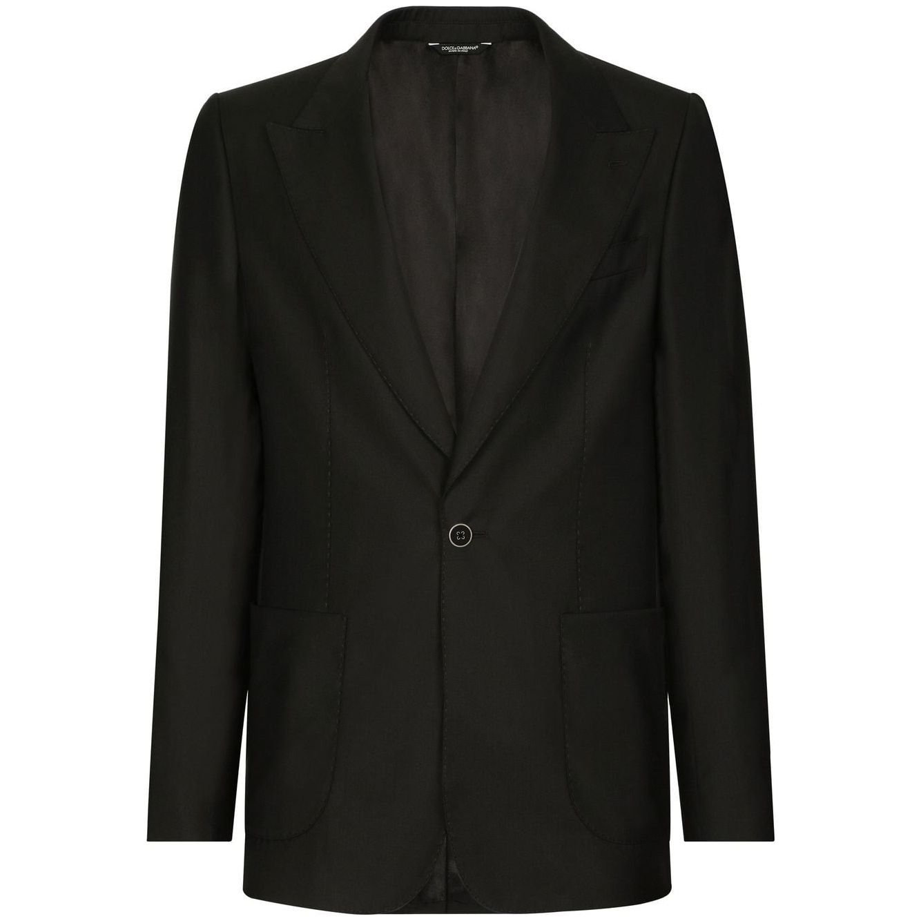Dolce & Gabbana Single-breasted blazer G2QH0TFU3MBN0000