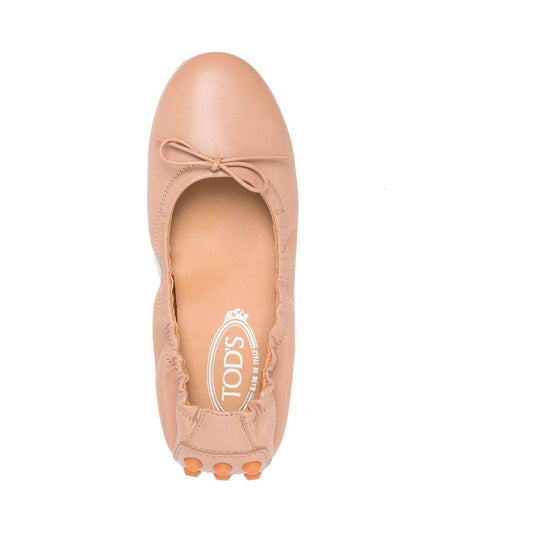Tod's Flat shoes Powder Flat Shoes Tod'S Tan