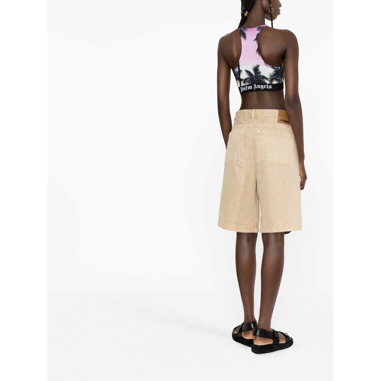 Palm Angels Top Purple Topwear