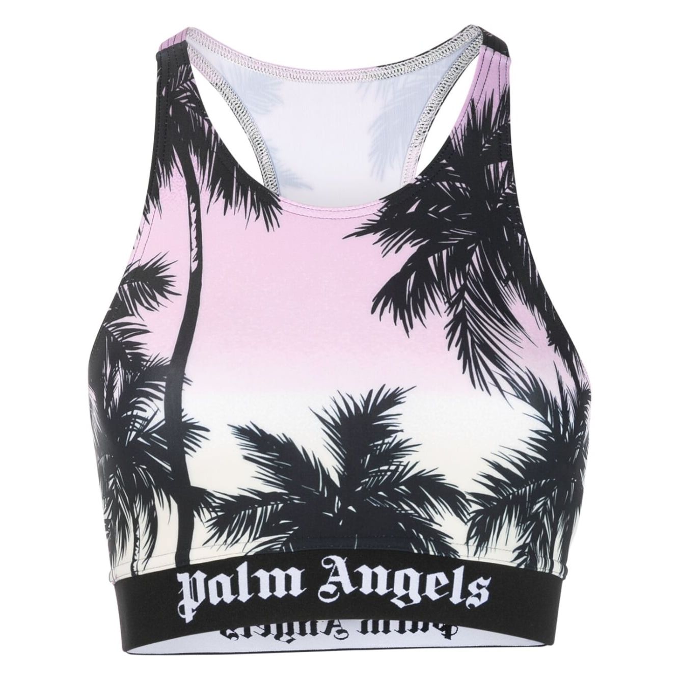 Palm Angels Top Purple Topwear