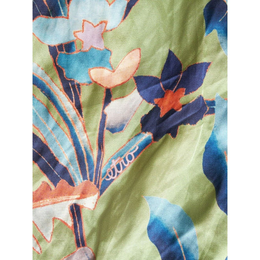Etro Shorts Green 1W77441170500