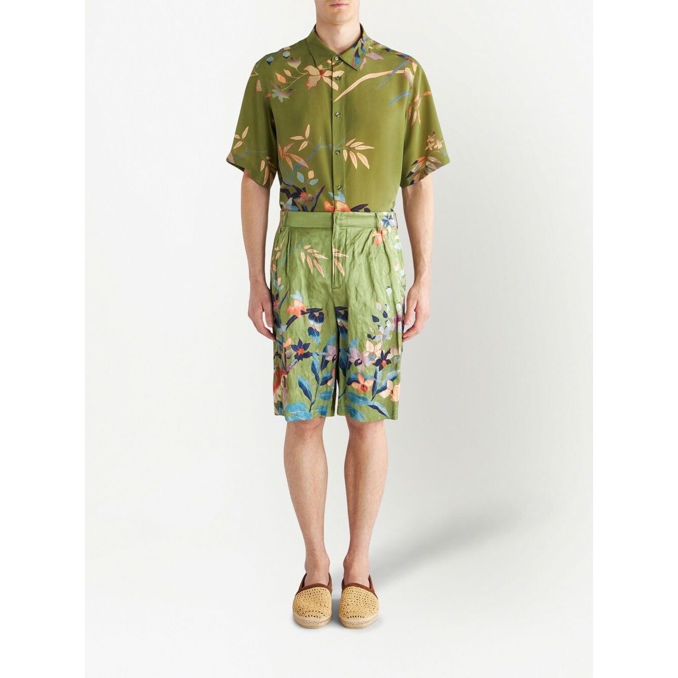 Etro Shorts Green