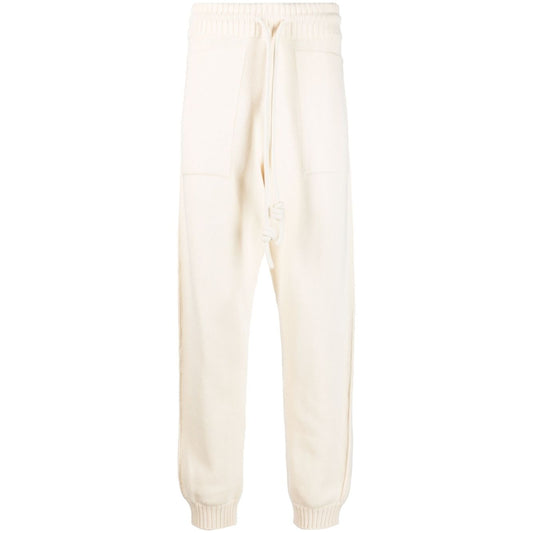 Off White Diag-stripe knitted track pants