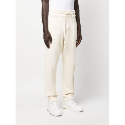 Off White Diag-stripe knitted track pants