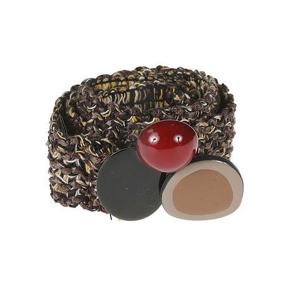 Exquisite J Raffia belt Belts