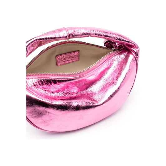 By Far Baby Cush Leather Shoulder Bag Fuchsia Shoulder By Far Pink