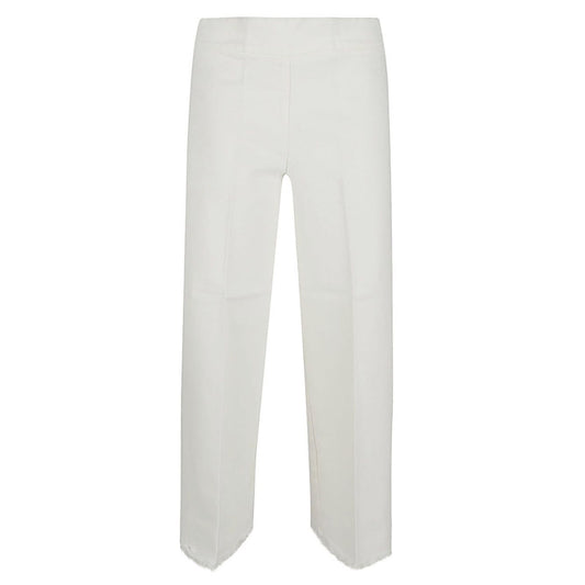 AVENUE MONTAIGNE Trousers White