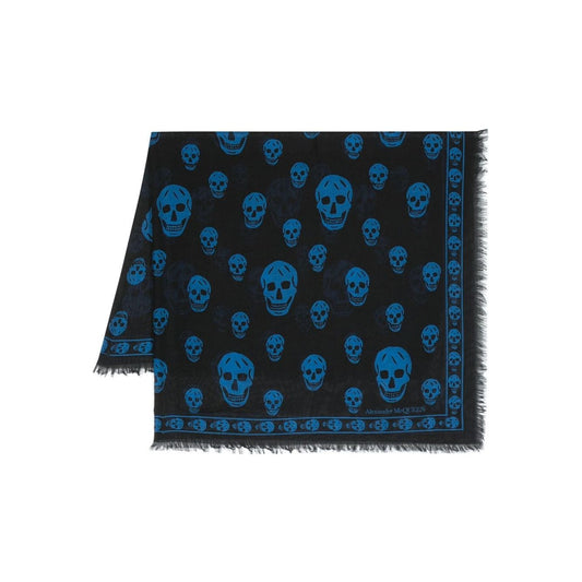 Alexander McQueen Skull silk blend scarf 5577174943Q1036