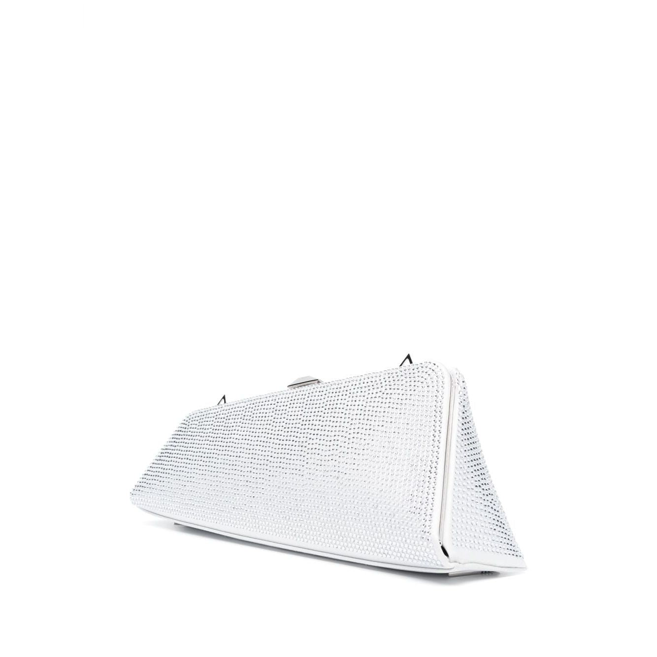 The Attico Long Night crystal-embellished clutch bag
