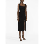 Alexander McQueen zip-embellished Midi Dress 757633QJAAC1000