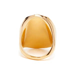 Alexander McQueen The Faceted Stone Ring 757452J160T0448