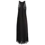Balenciaga Lace trim long length sleeveless v-neckline dress Beachwear & underwear