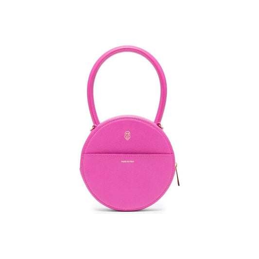 AZ FACTORY x Ester Manas Round Cake Tote Bag Fuchsia Clutches Az Factory Pre Hot Pink