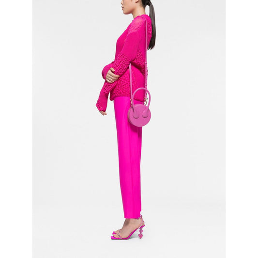 AZ FACTORY x Ester Manas Round Cake Tote Bag Fuchsia Clutches Az Factory Pre White Smoke