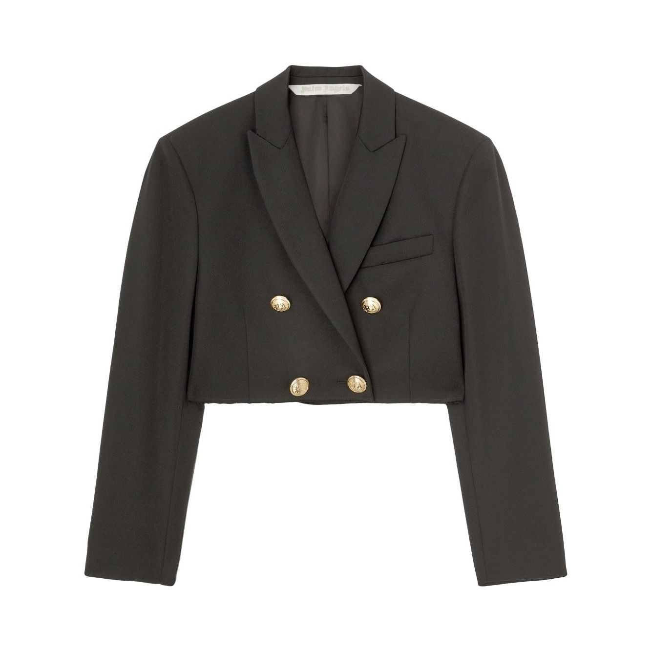 Palm Angels Jackets Black Jackets