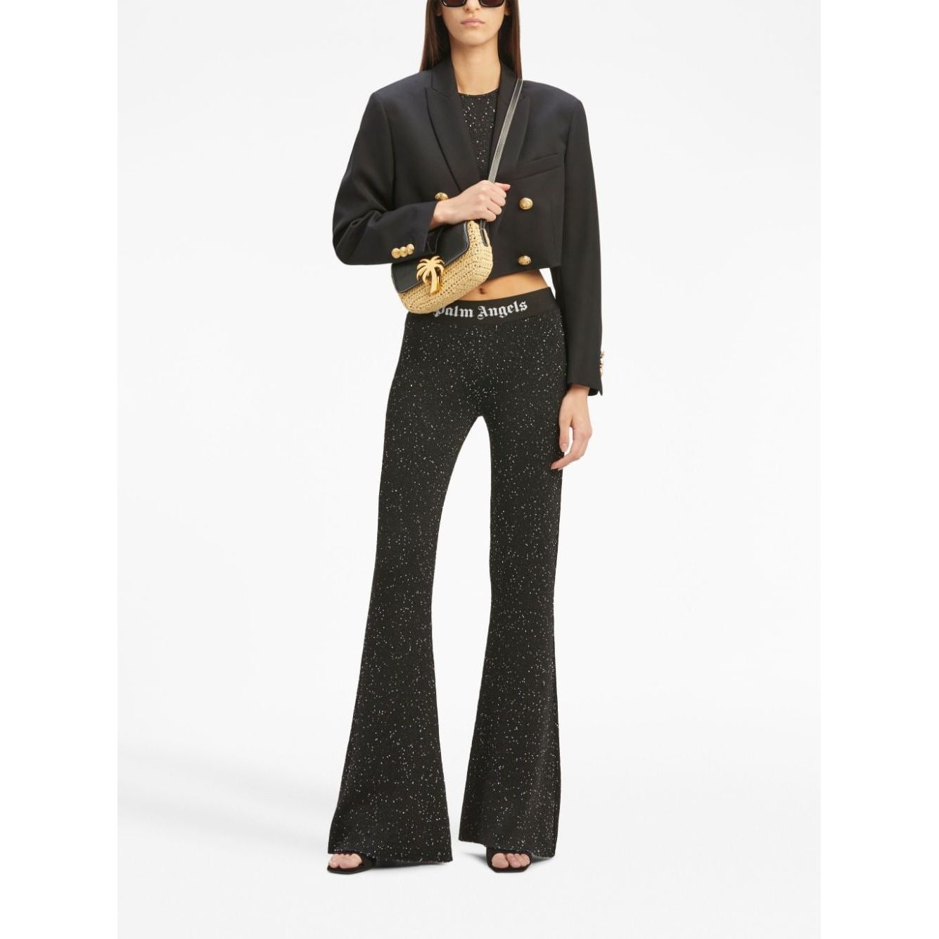 Palm Angels Jackets Black Jackets