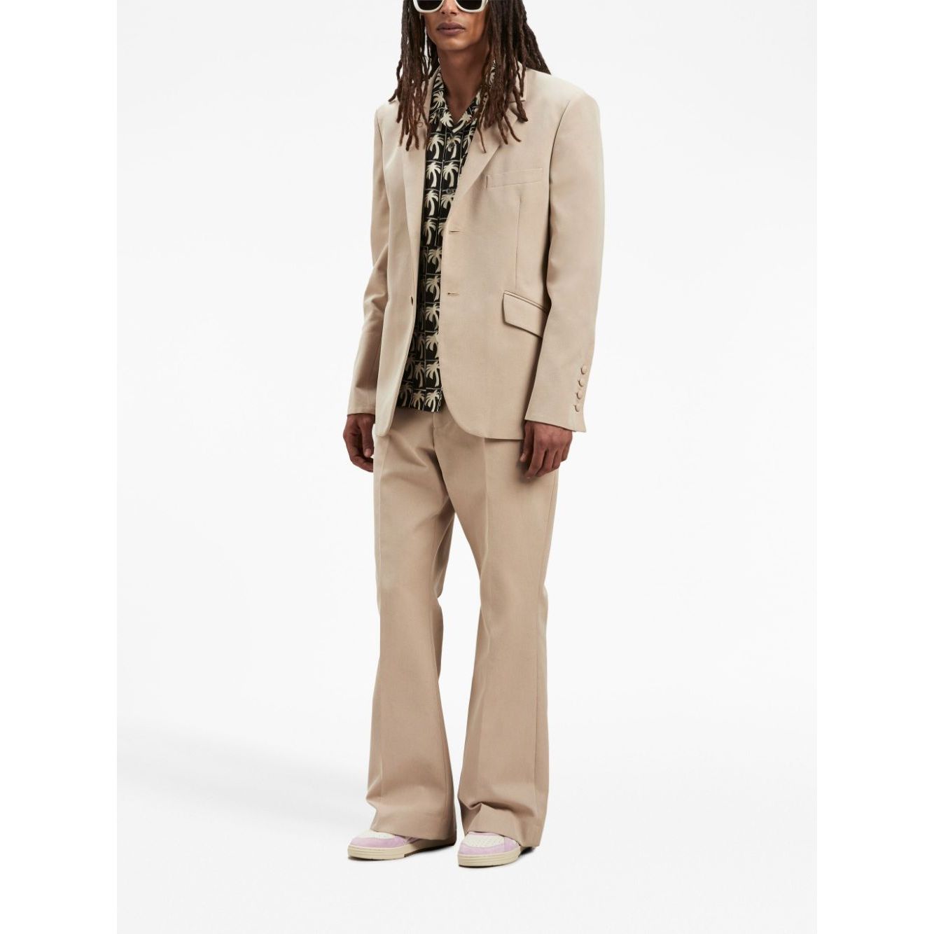 Palm Angels Trousers Beige