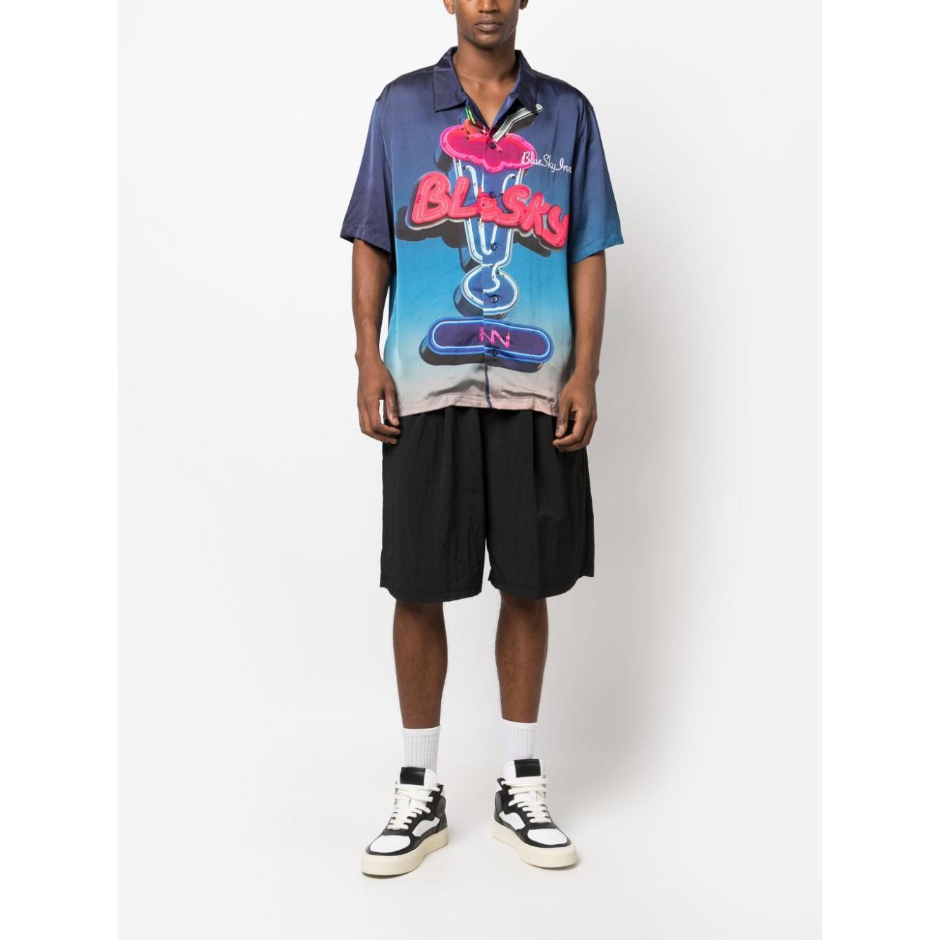 BLUE SKY INN Shirts Blue BS2302SH040PRINTMIL