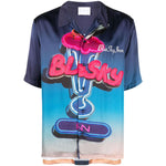 BLUE SKY INN Shirts Blue BS2302SH040PRINTMIL