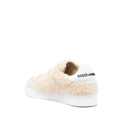 Dolce & Gabbana leather sneakers with embossed logo Sneakers