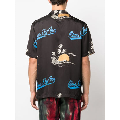 BLUE SKY INN Top Black