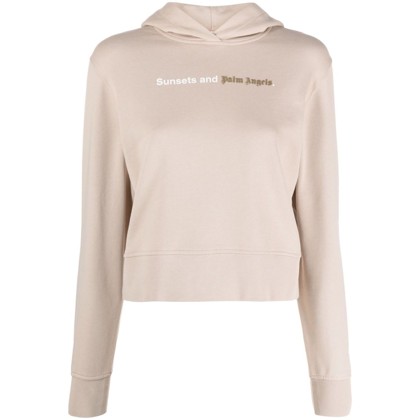 Palm Angels Sweaters Beige Topwear