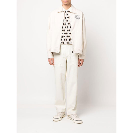 PALMES Trousers White BROOMOFFWHITE
