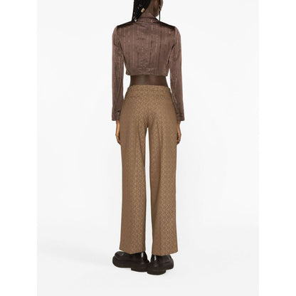 MARINE SERRE Trousers Beige