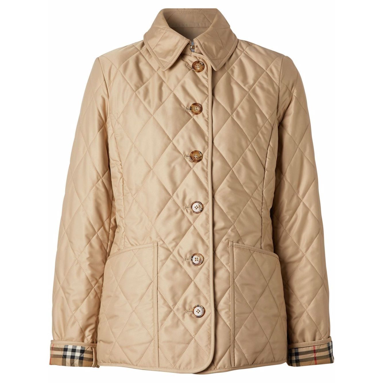Burberry diamond-quilted jacket Jackets