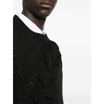 HOMME PLUS Sweaters Black Topwear