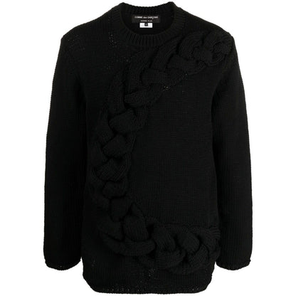 HOMME PLUS Sweaters Black Topwear