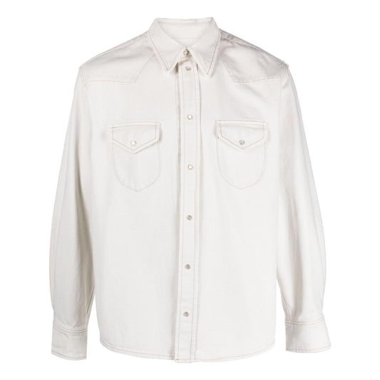 Bally Shirts White MSH013CO244U103