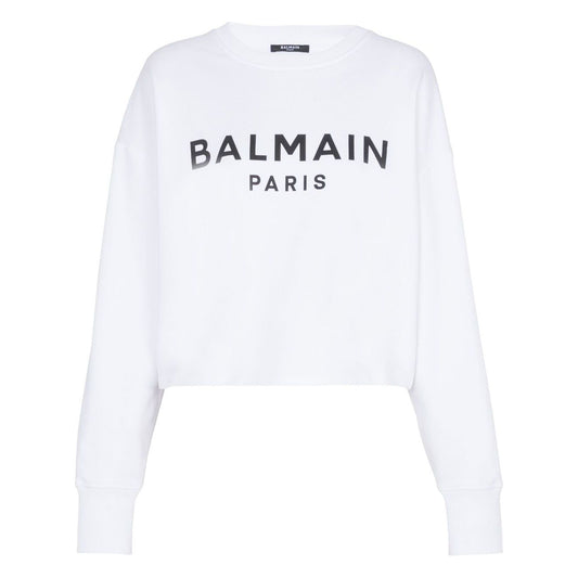Balmain Sweaters White CF1JO065BB02GAB