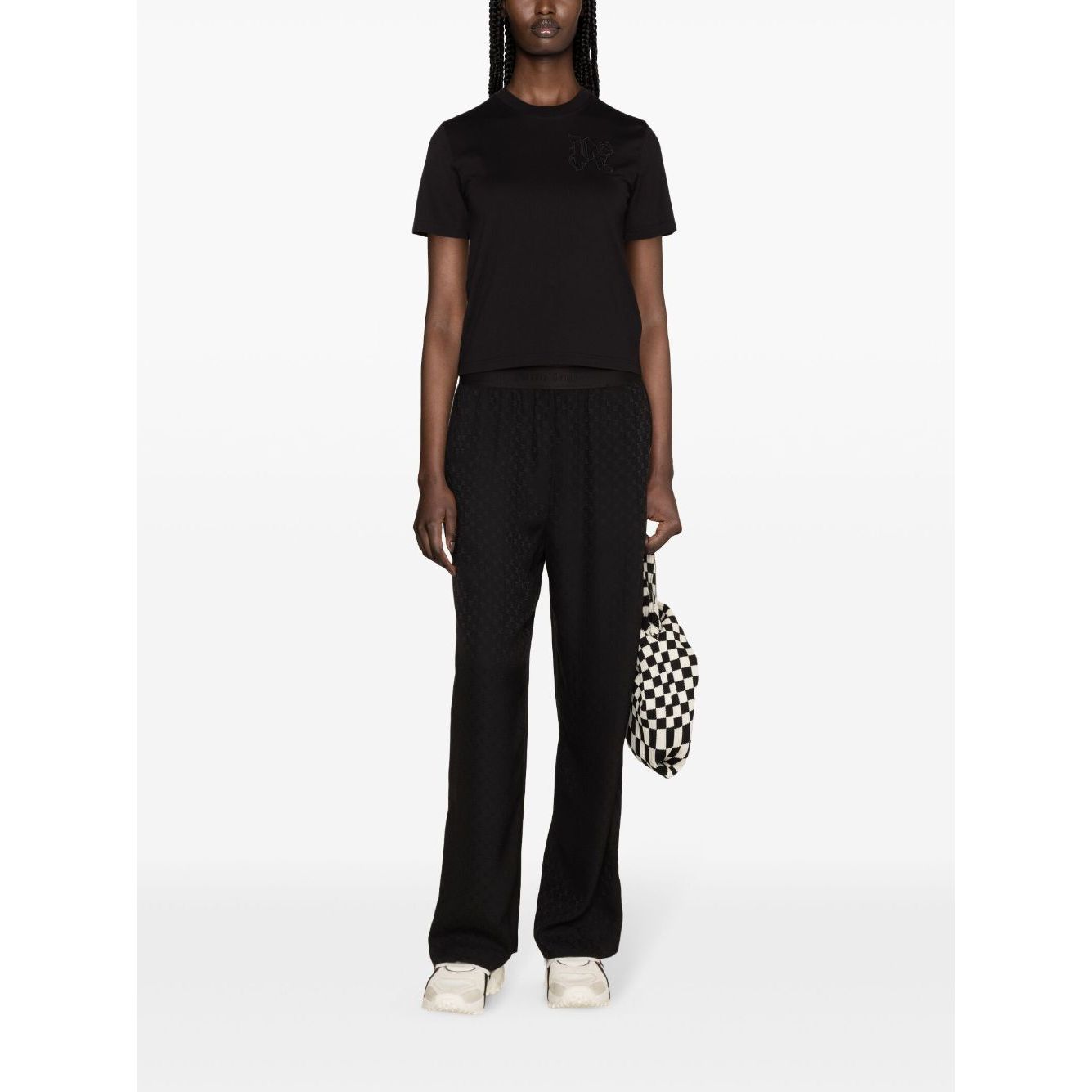 Palm Angels T-shirts and Polos Black Topwear