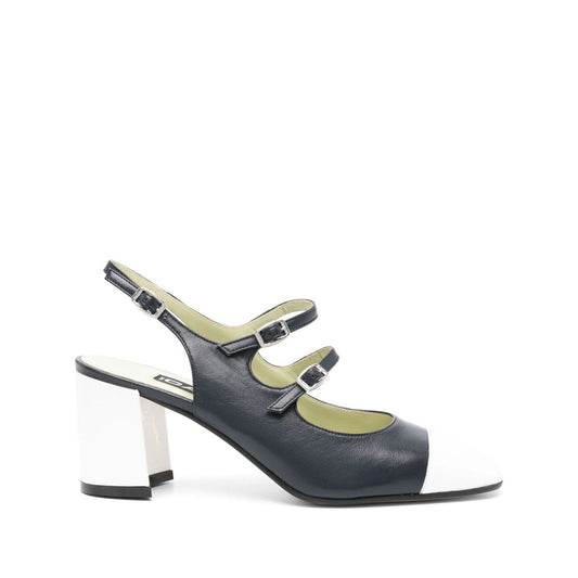 CAREL PARIS With Heel Blue PAPAYA2412BLEU/BLANC