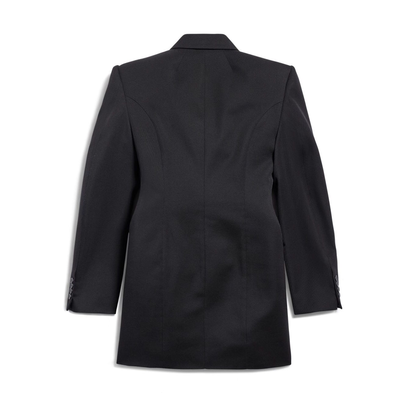 Balenciaga Hourglass Virgin Wool Double-breasted Blazer Jackets