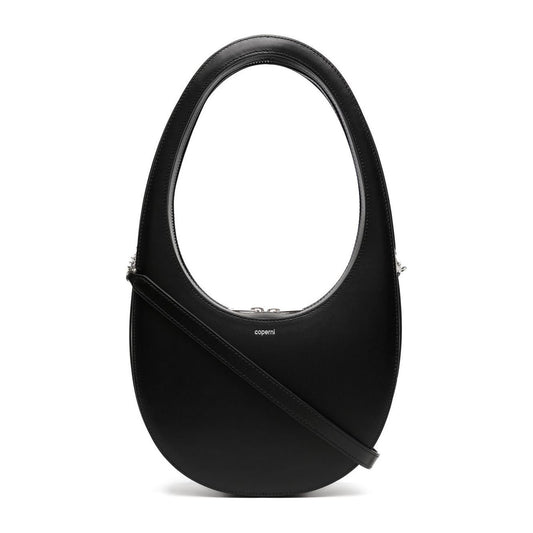 Coperni Swipe leather tote bag BA38405BLACK-P24