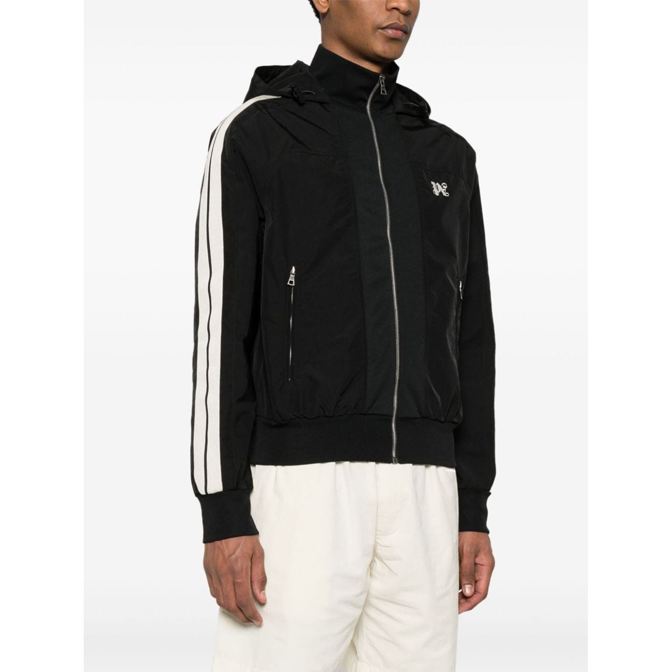 Palm Angels Jackets Black