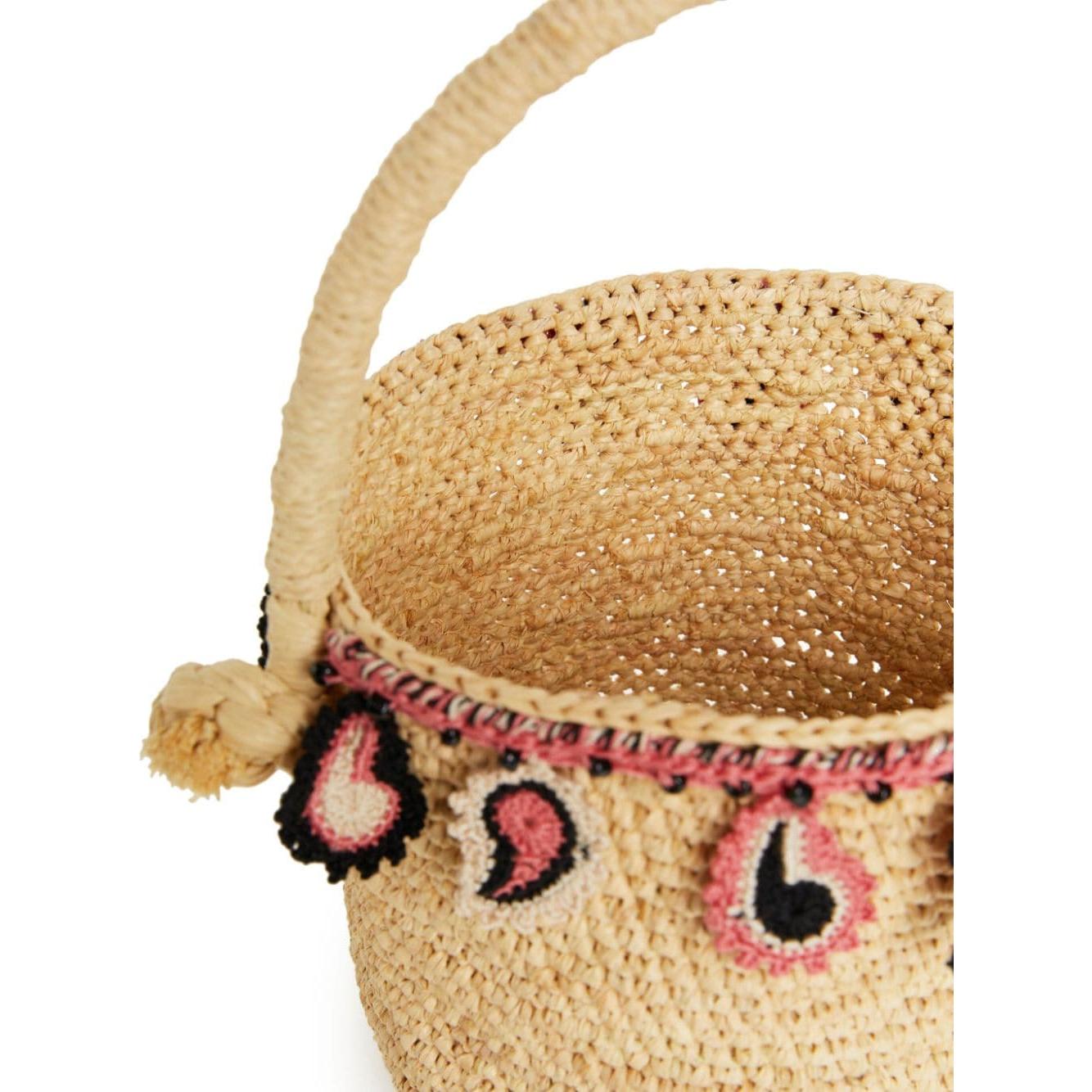 Front view with bag zipped and handles upright.