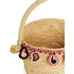 Alanui paisley-appliqué raffia basket bag LWMY002R24MAT0026184