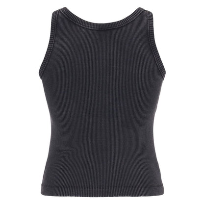 Alessandra Rich Top Grey Topwear