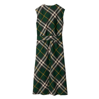 Burberry Nova Check Midi Dress Dresses