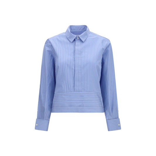 Sacai Blue Cotton Shirt