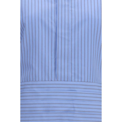 Sacai Blue Cotton Shirt